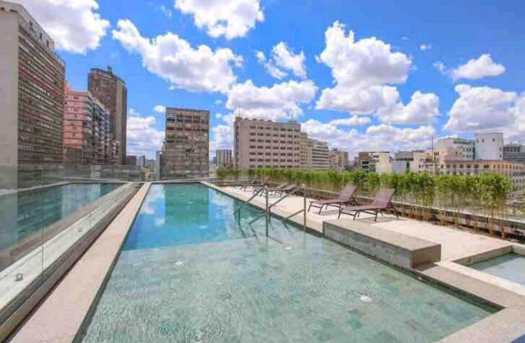 Апартаменты Apto Com Wifi, Piscina, Academia No Coracao De Сан-Пауло Экстерьер фото
